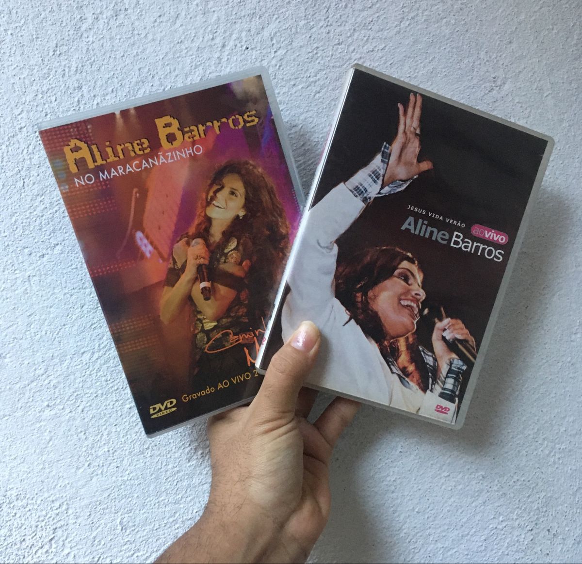 Aline Barros - Duo Dvds Originais | Item de Música Dvd Usado 46117831 |  enjoei