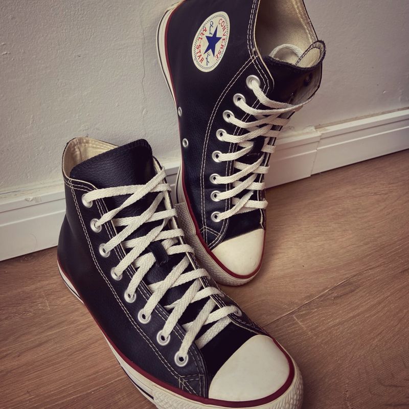 All Atar Converse Chuck Taylor Couro T nis Feminino All Star