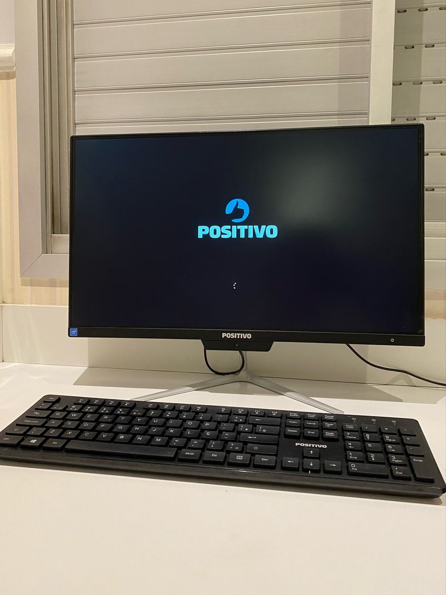 Pc Positivo All In One Union C B Intel Celeron Gb Ssd Gb W