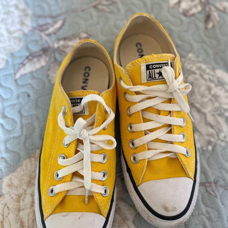 All star amarelo store salto