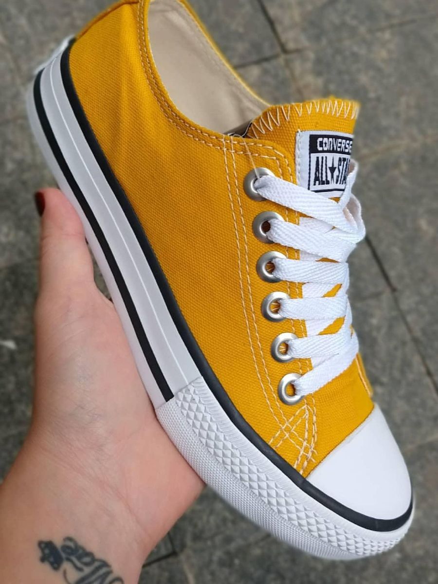 all star masculino amarelo