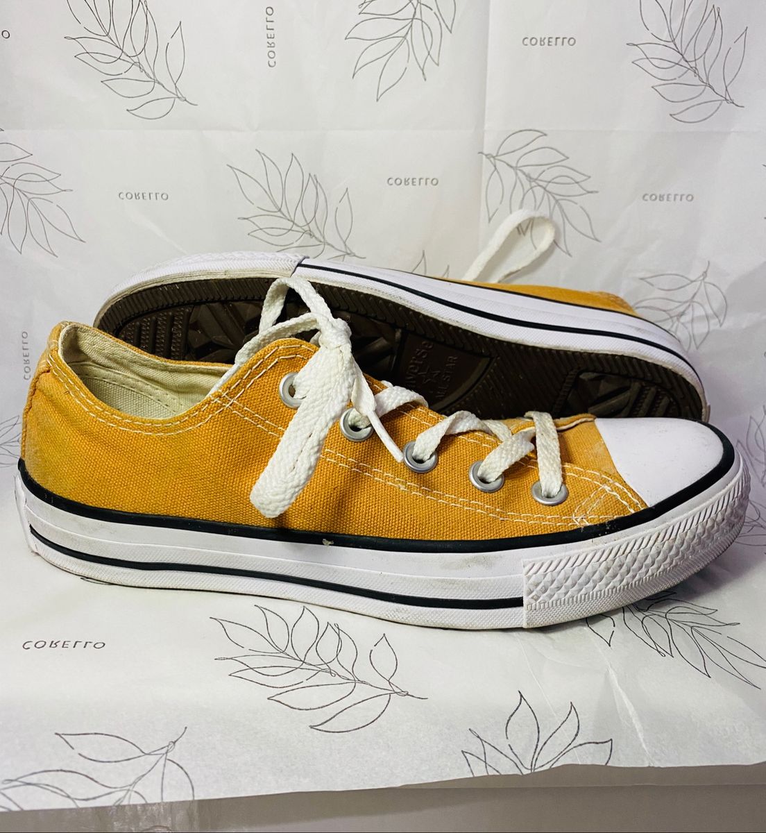 all star amarelo 34