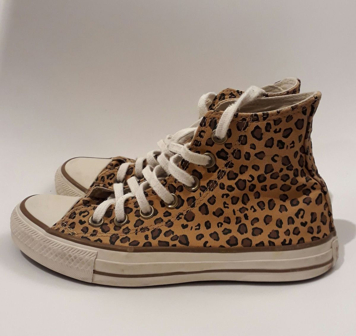 all star cano alto animal print