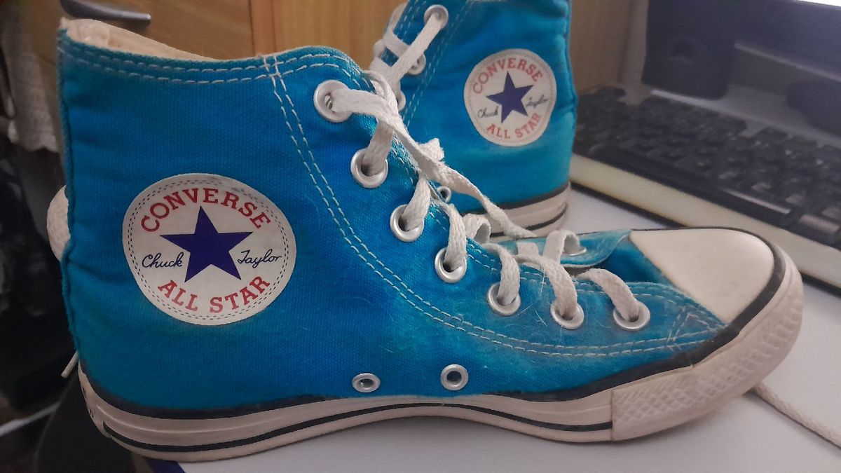 All star sales azul cano longo