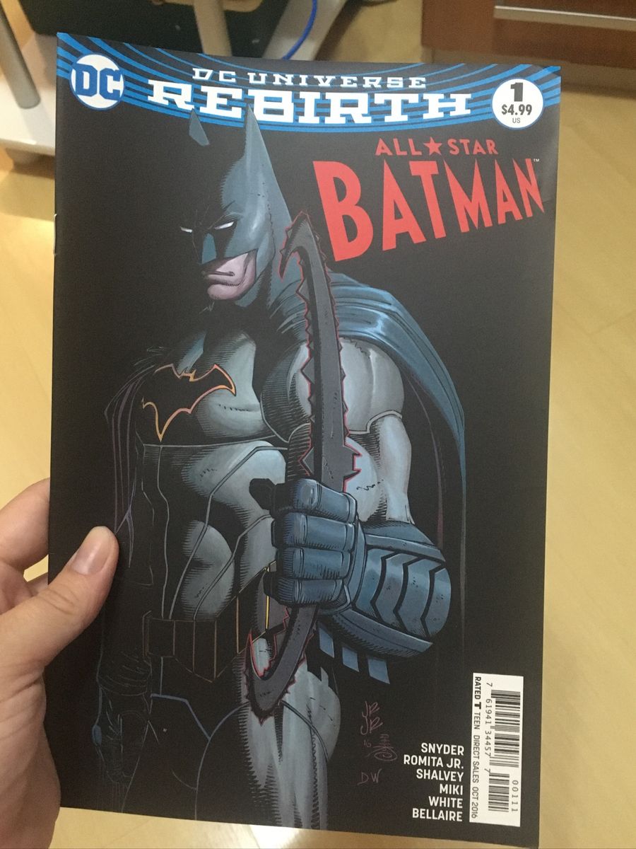 All Star Batman Dc Universe Rebirth Vol.1 | Item de Papelaria Batman ...