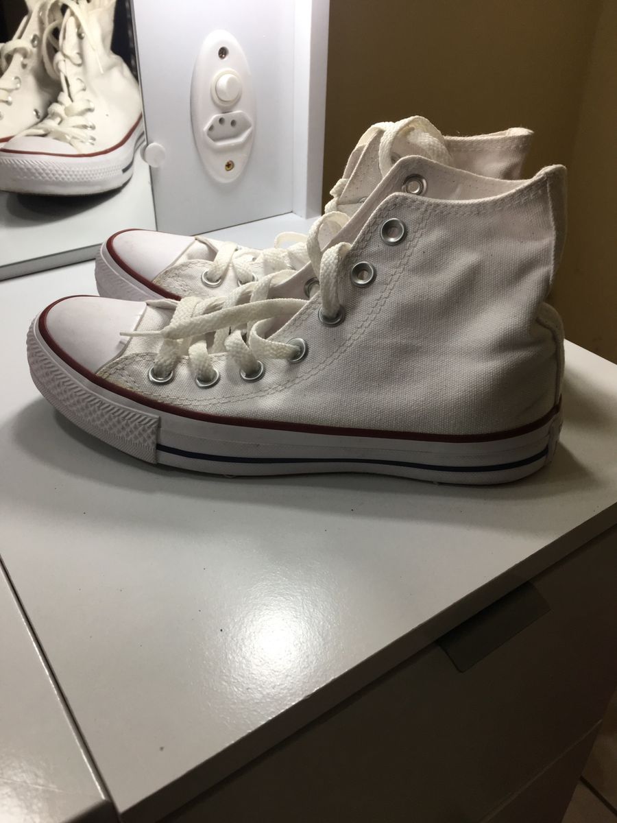 tenis all star branco 34