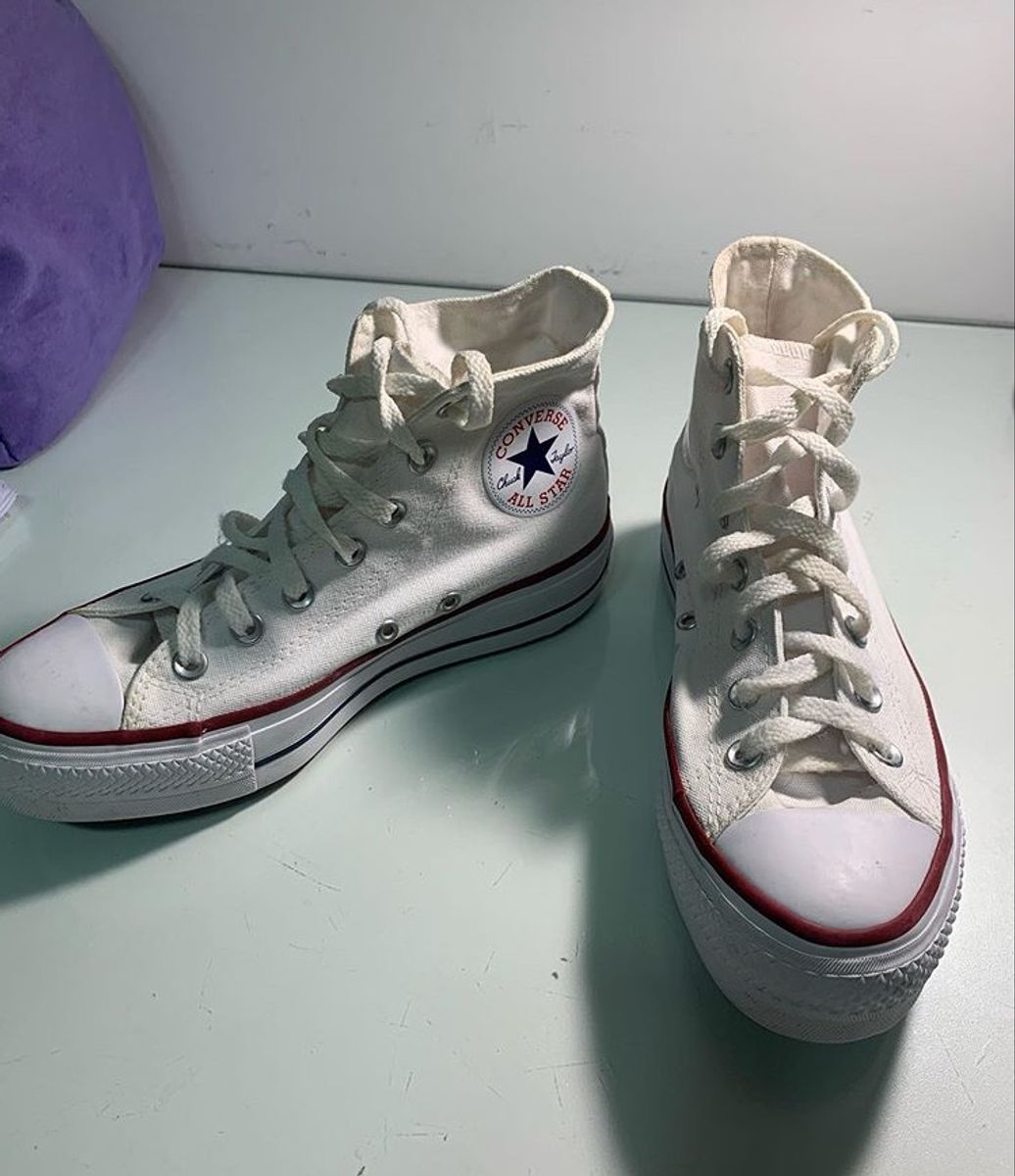 all star branco usado