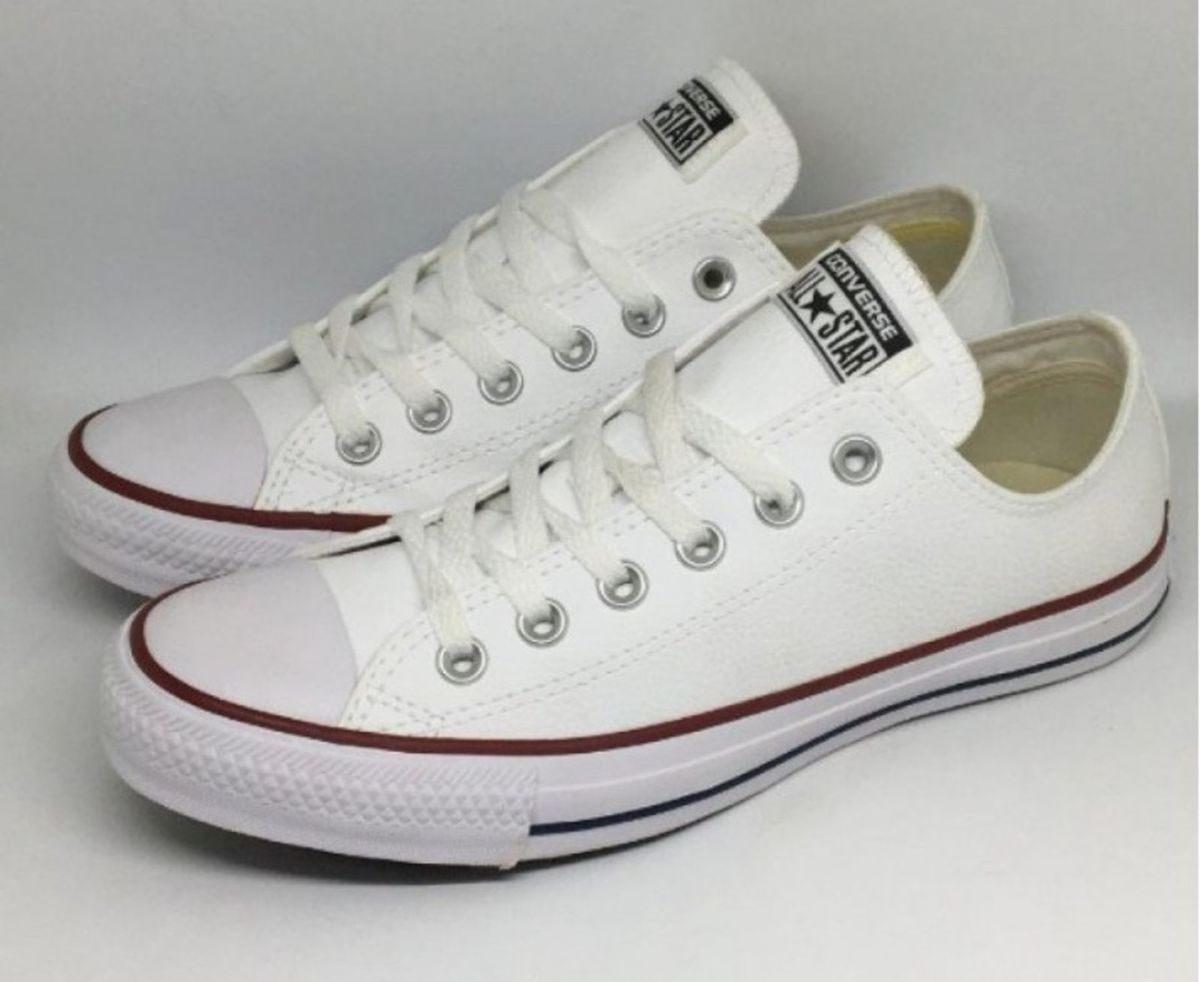 all star branco com listra preta