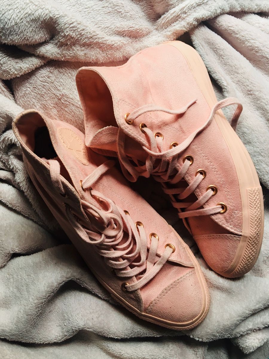 all star rosa pastel