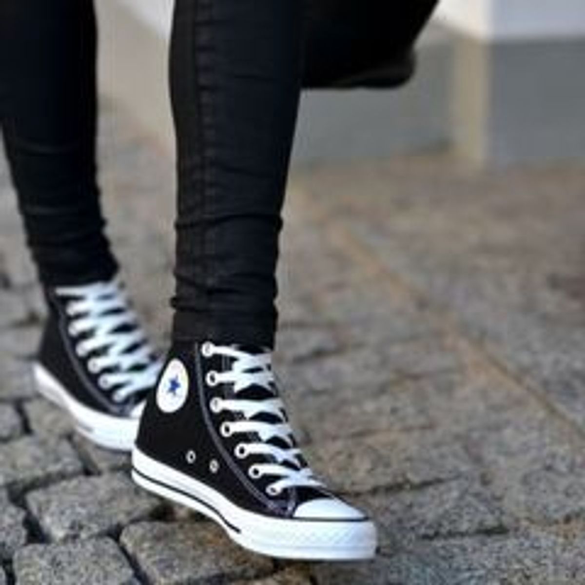 bota all star cano alto feminino