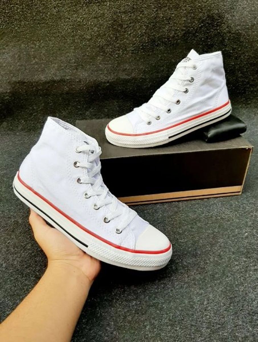 Converse All Star Preto Cano Alto 34-37