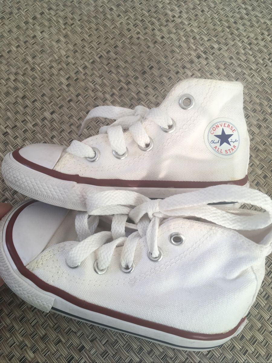 all star branco bebê