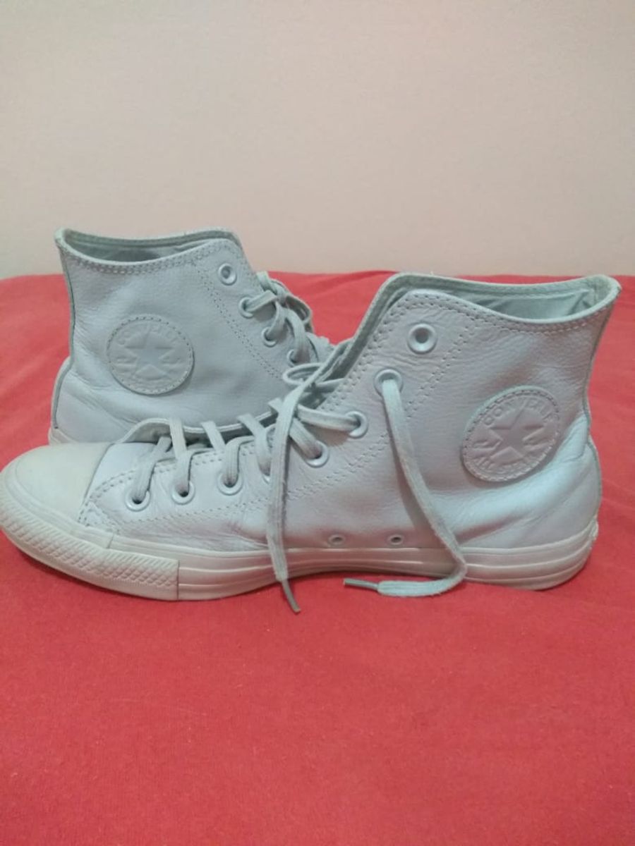 tenis all star cinza claro