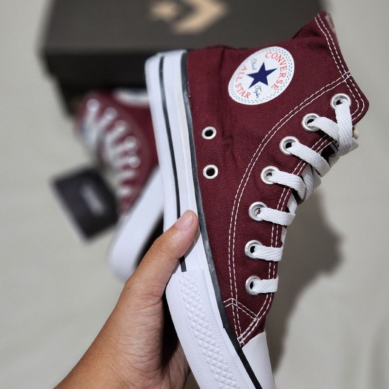 All star sale cano alto vinho