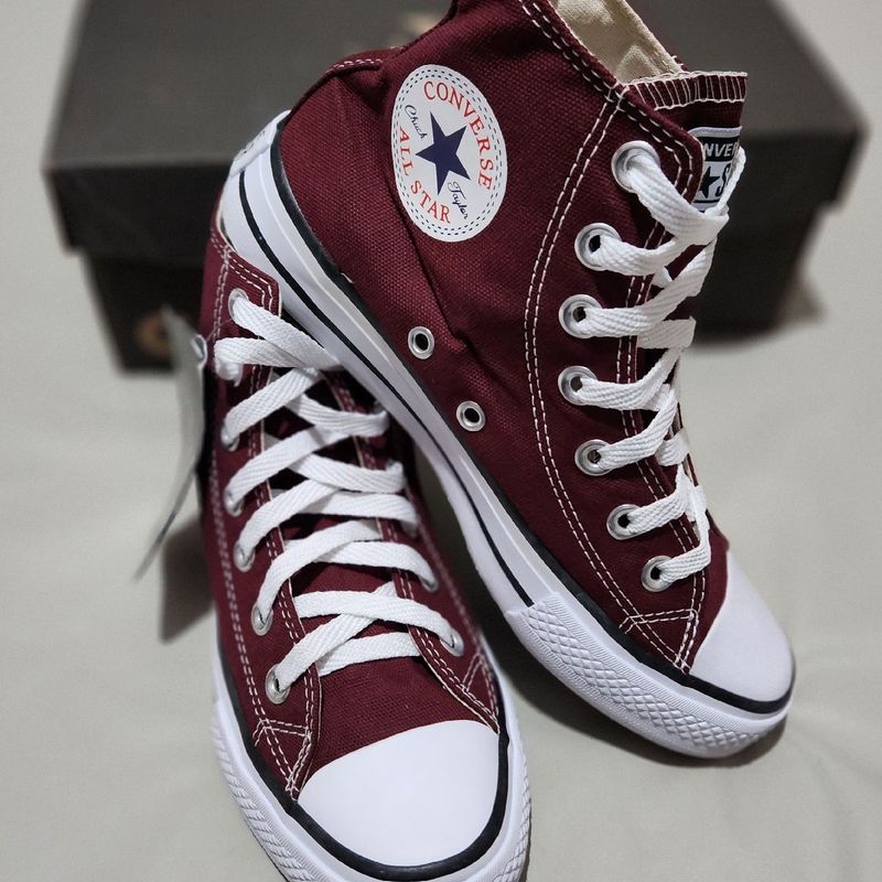 Converse All Star Alto Vinho