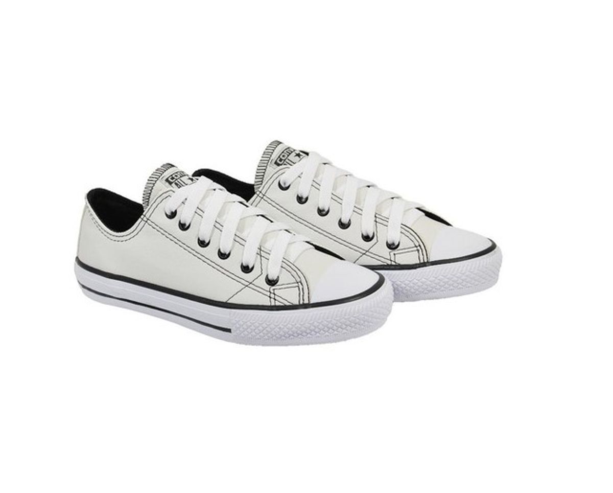 all star cano curto branco