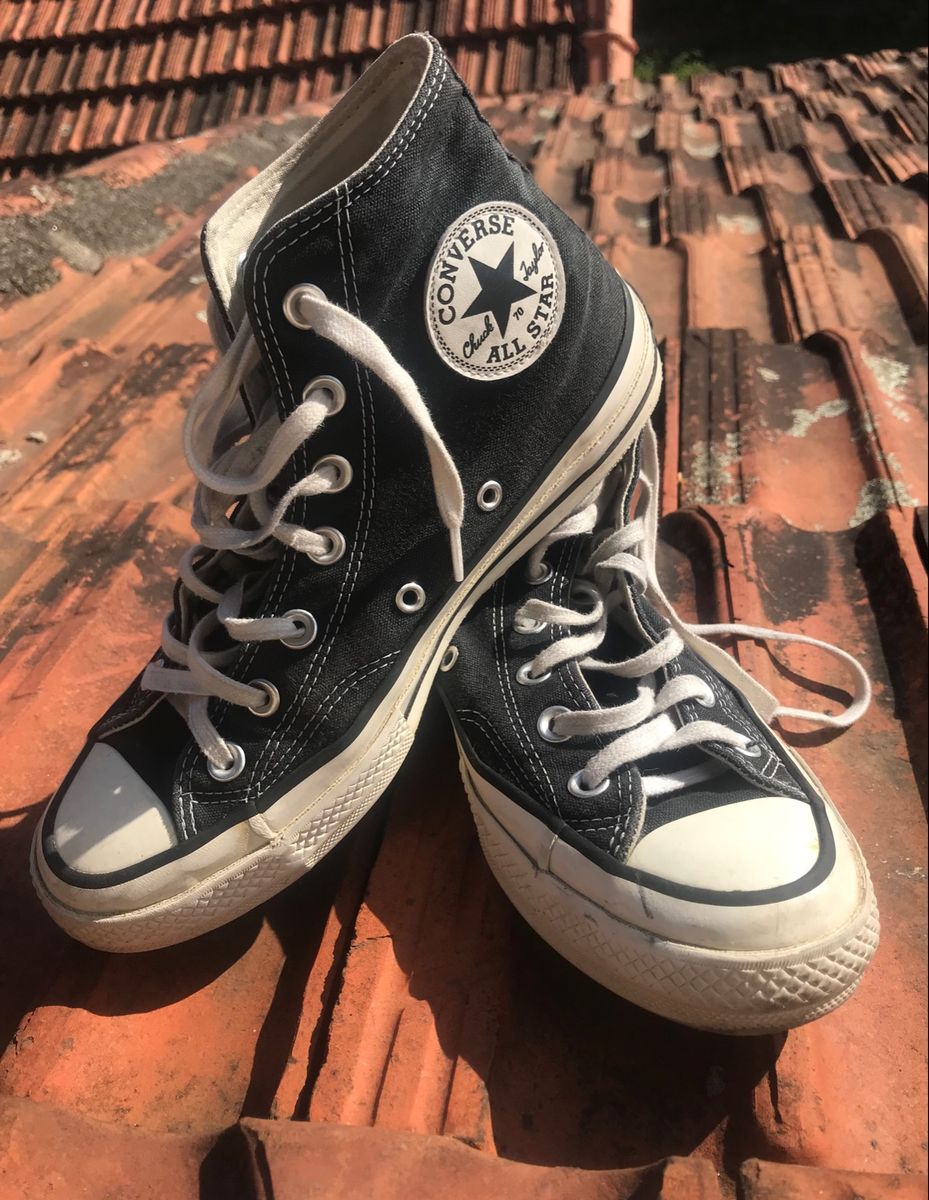 Tênis Converse Chuck 70 Vintage All Star Feminino Preto / Branco