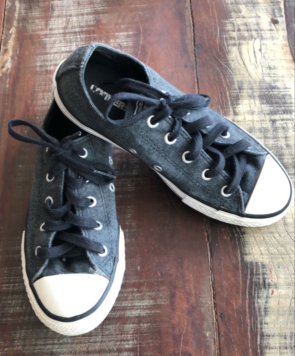 all star cinza chumbo
