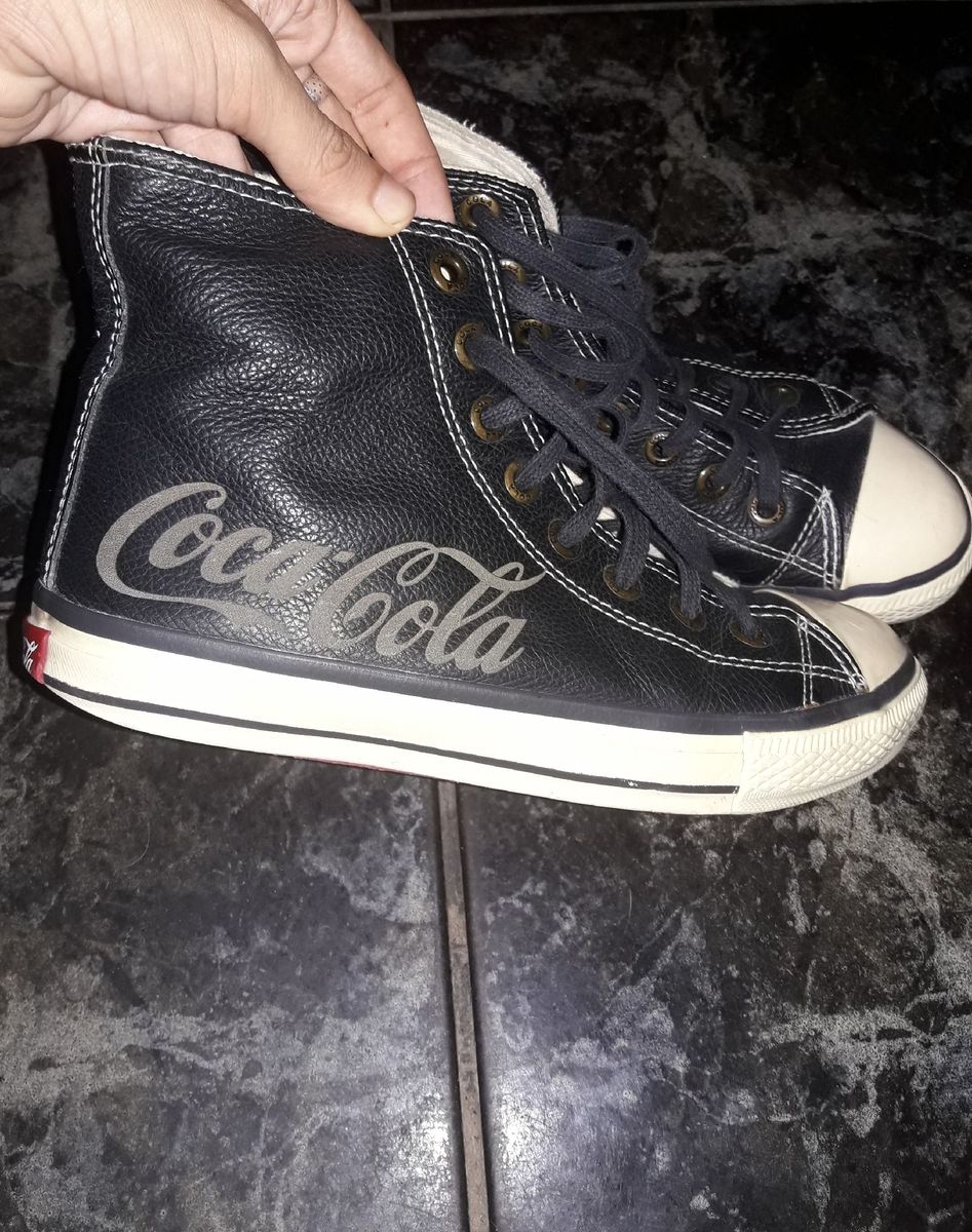 tenis coca cola estilo all star