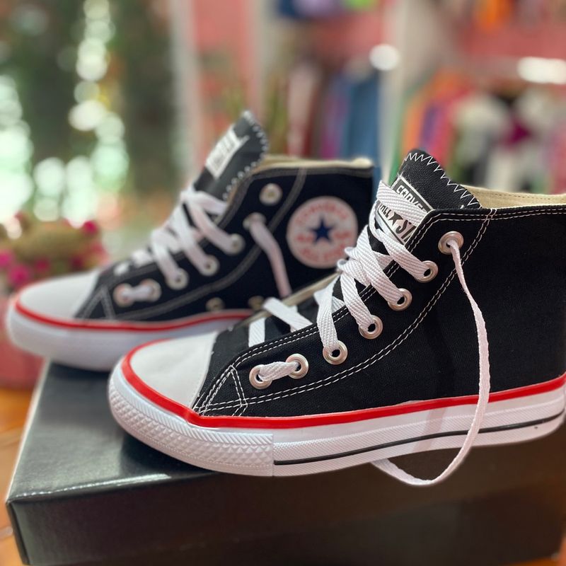 Converse All Star Preto  Tênis Feminino Converse Nunca Usado