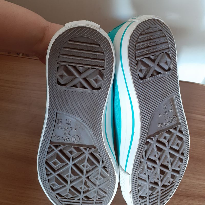 All Star Converse 34 Piscina T nis Feminino All Star Nunca Usado