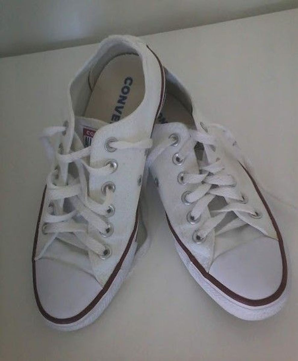 all star branco usado