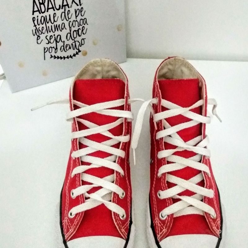 All star vermelho store 32