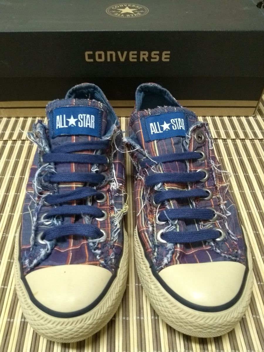 all star jeans com laranja
