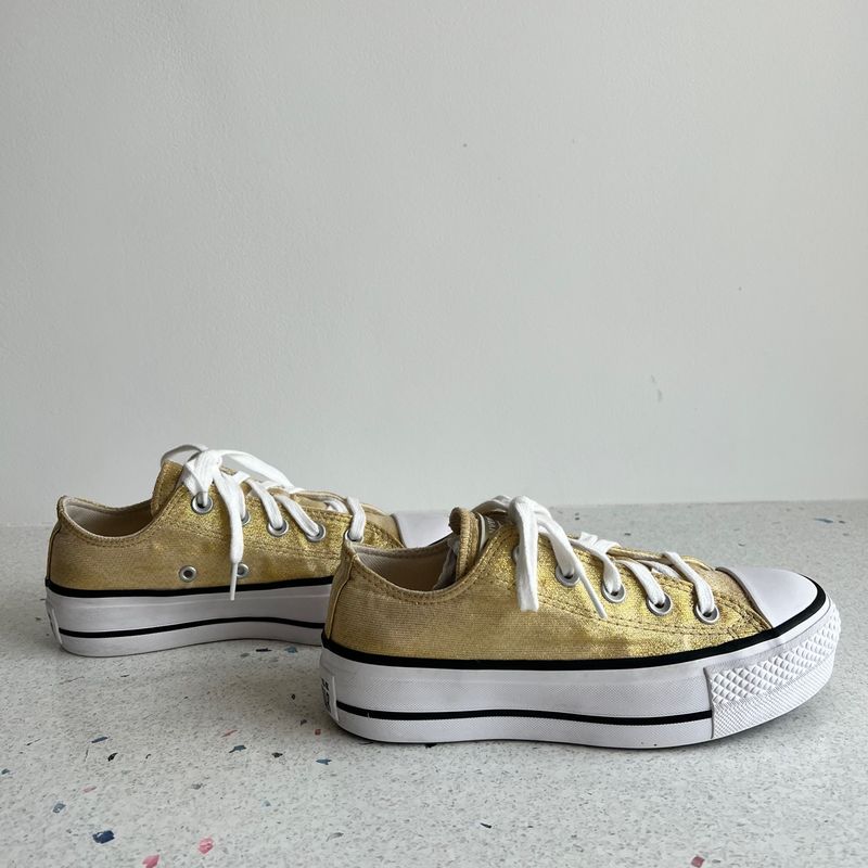 All star plataforma store dourado