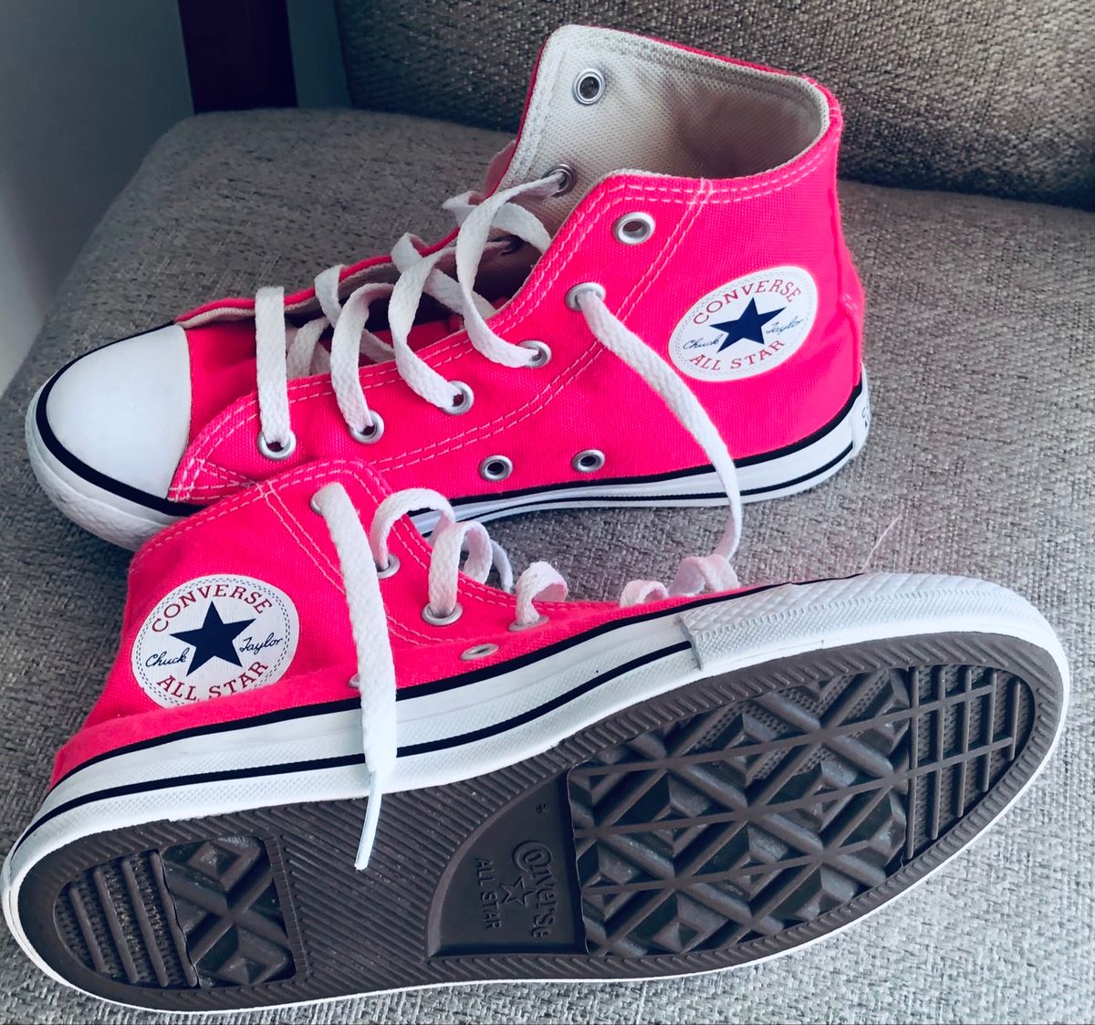 Converse infantil outlet rosa