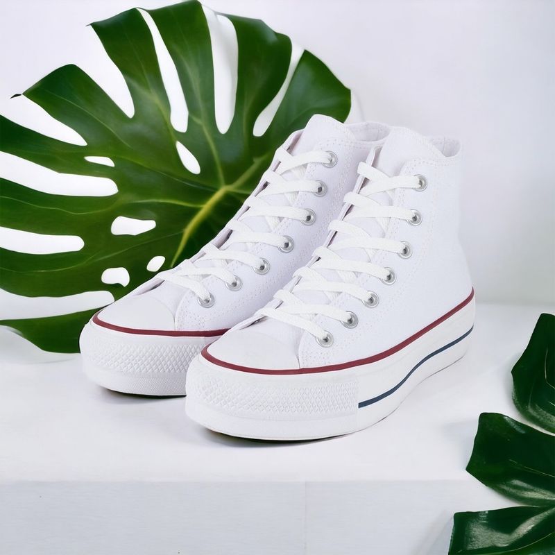 Converse flatform hot sale cano alto