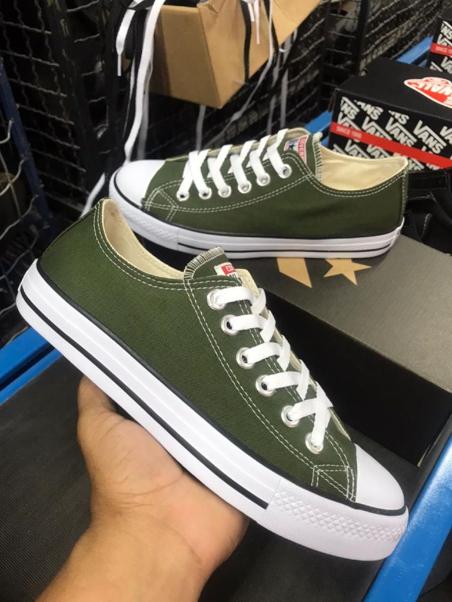 All star masculino verde sale