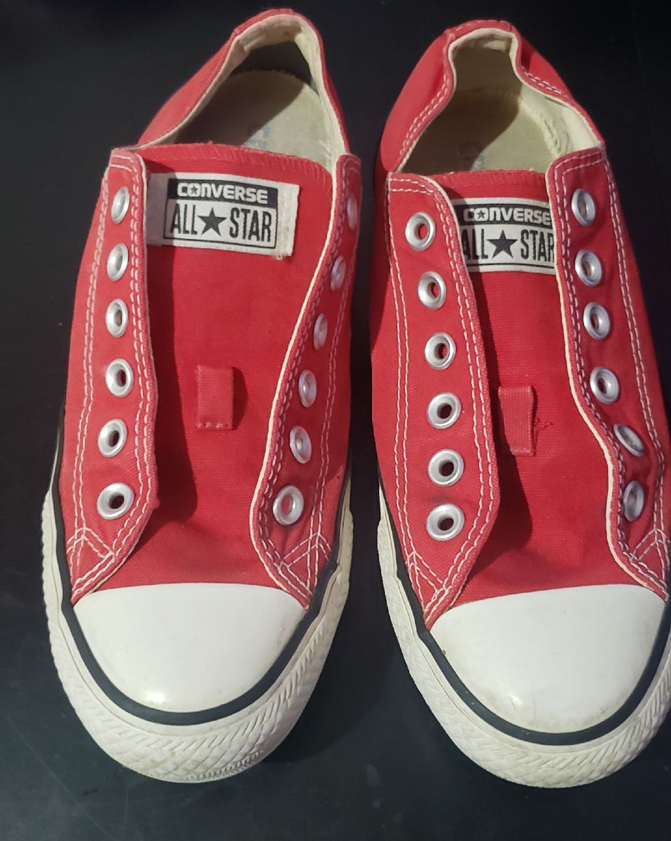 all star vermelho 35