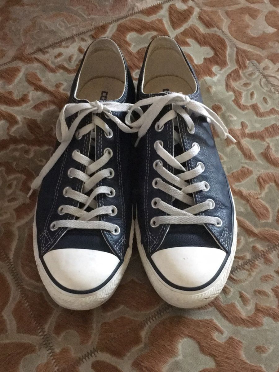 all star azul escuro cano alto