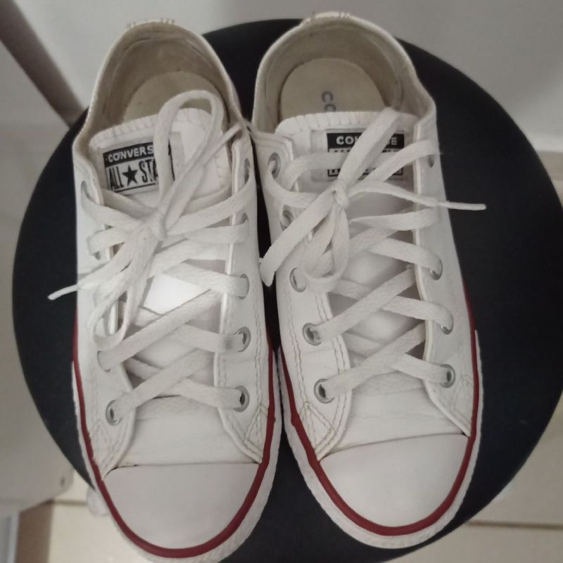 All star hot sale 32 branco