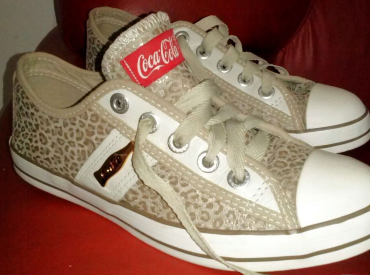 tenis coca cola estilo all star