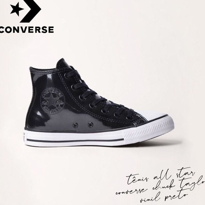 All Star de Vinil Preto All Star Usado 99173767 enjoei