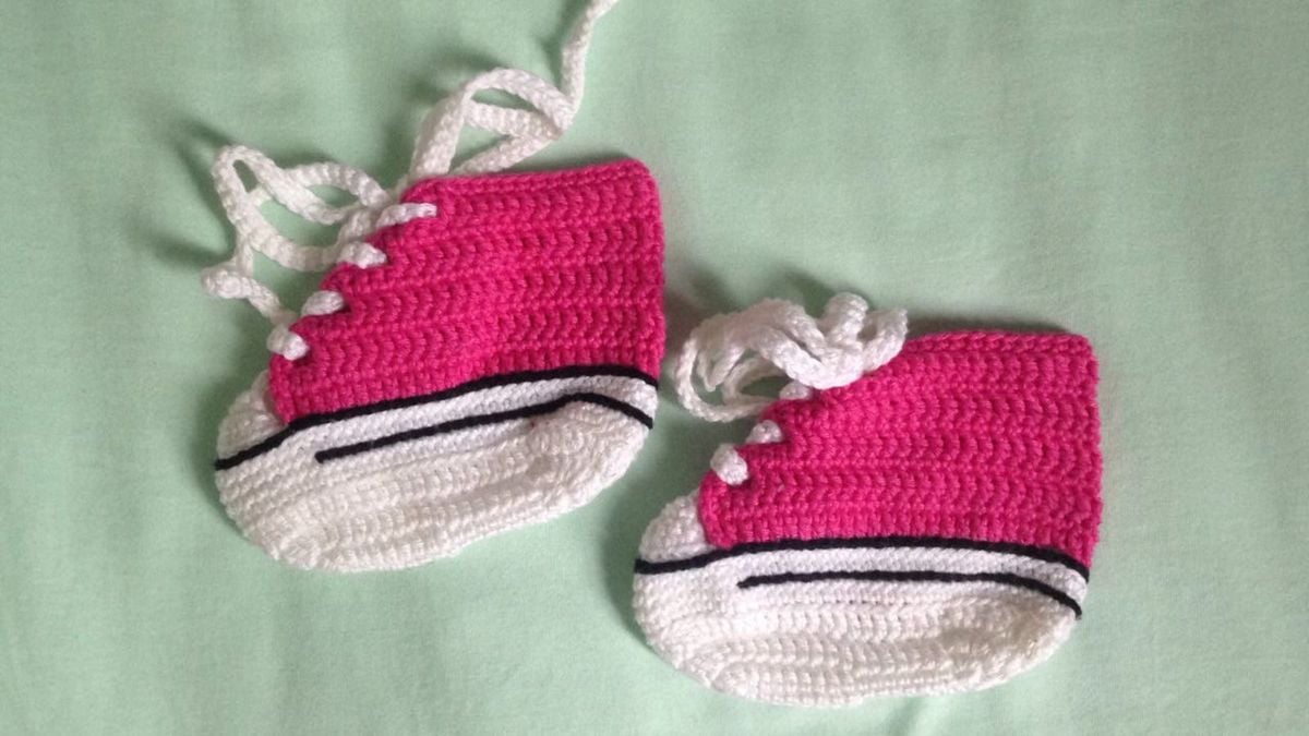 all star croche bebe