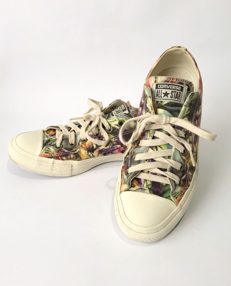 all star converse feminino estampado