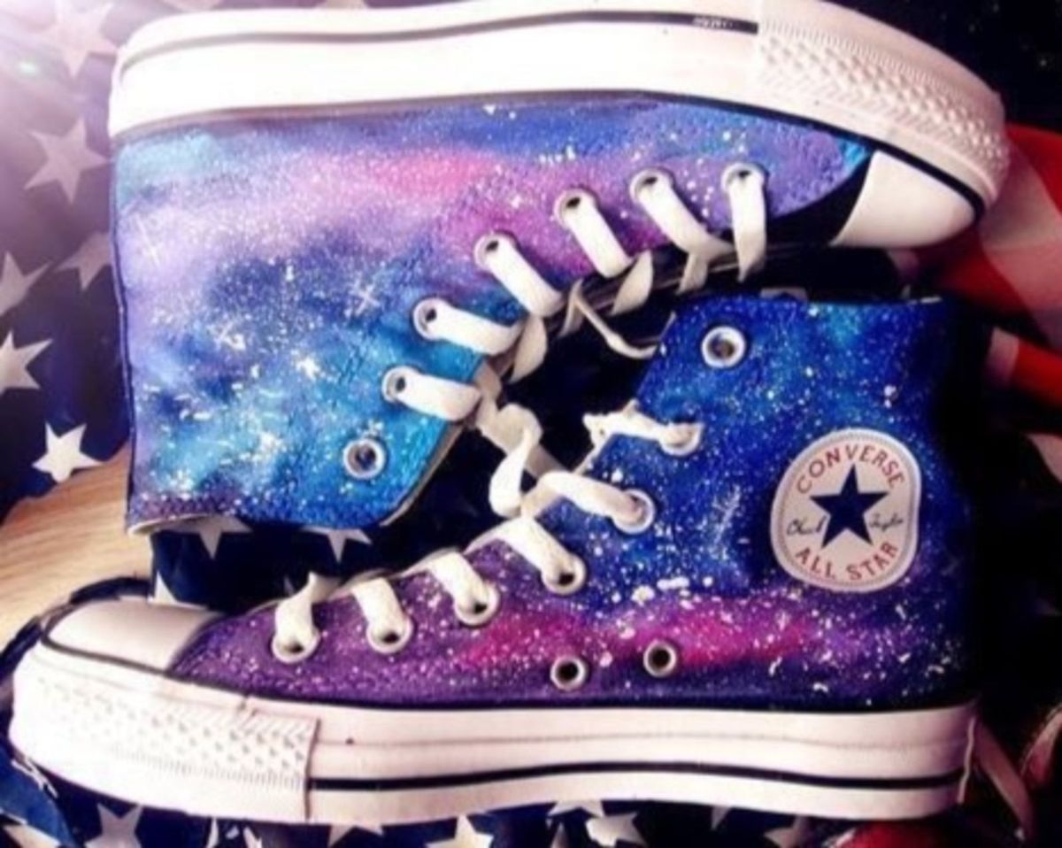 converse branco de couro