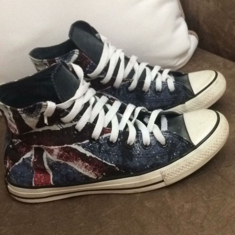 All Star Inglaterra Tenis Masculino Converse Usado 19694967 enjoei