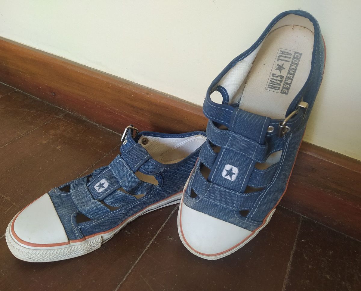 tênis all star jeans feminino