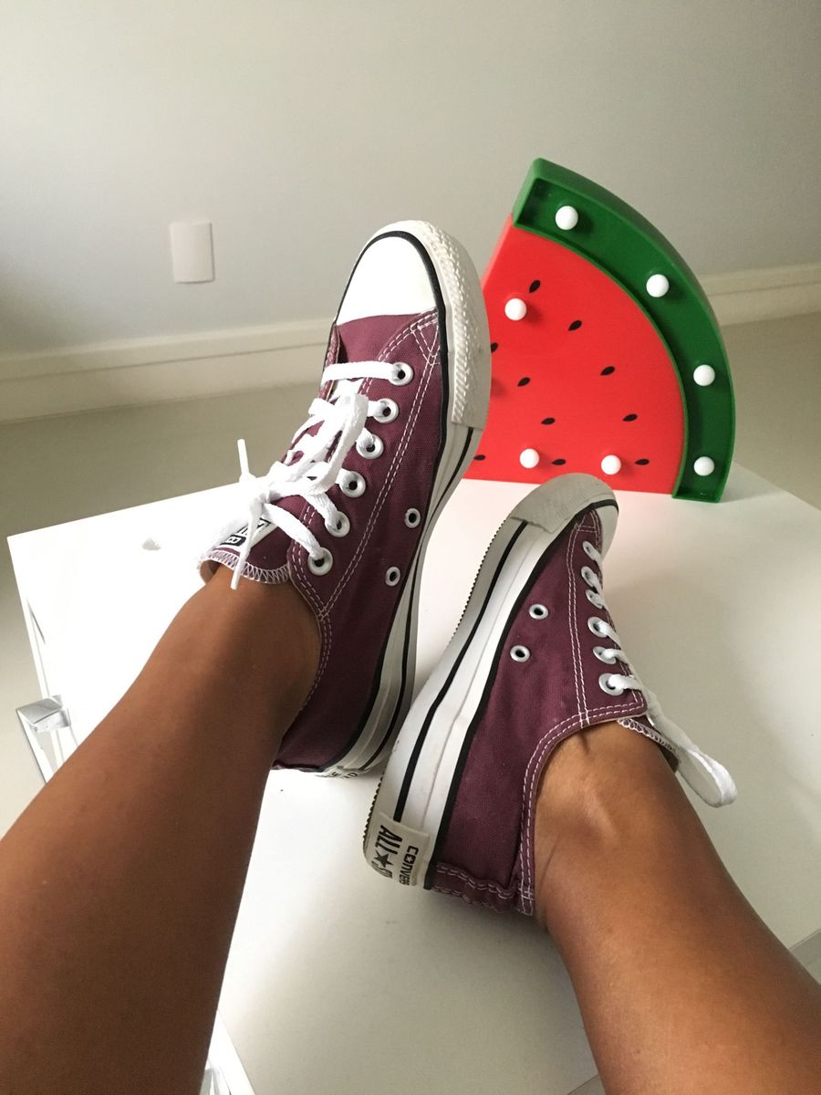 all star marsala couro