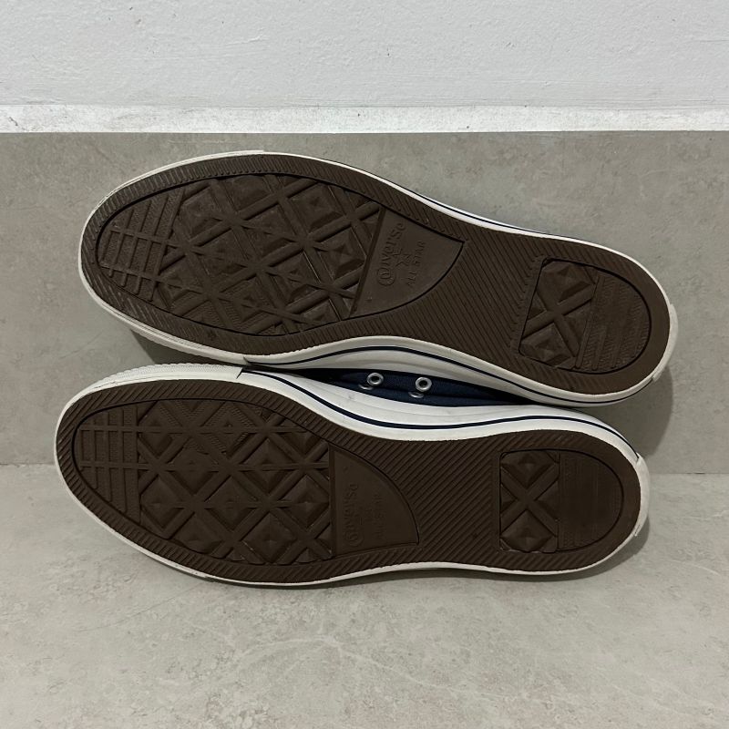 All Star Original Azul Tênis Casual Cadarço Branco Masculino