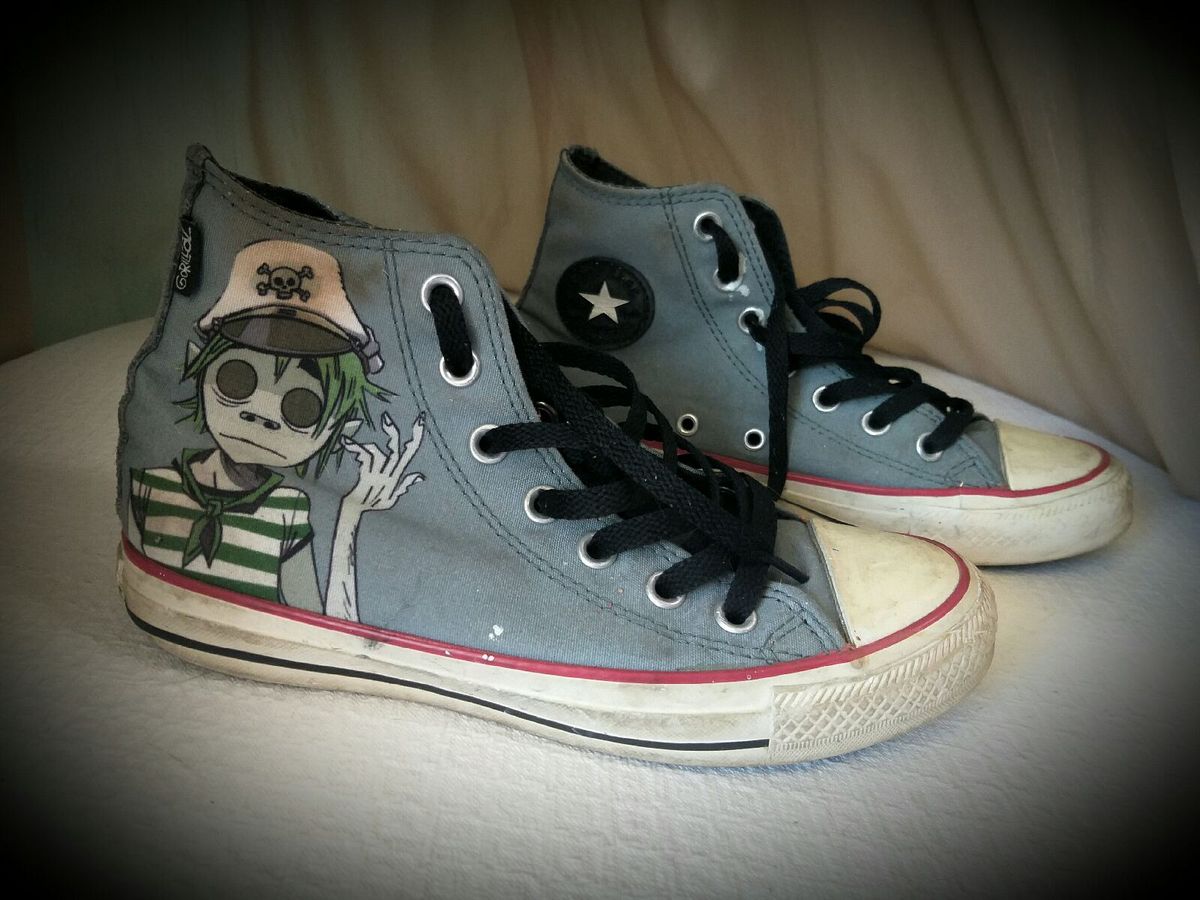 Converse all deals star gorillaz