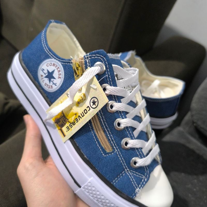 All Star Plataforma Zíper All Star Usado 110640268 enjoei