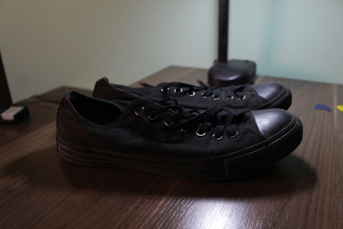 all star preto basico