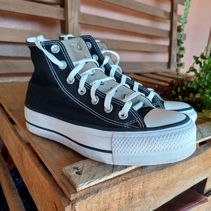 Star Preto Cano Longo All Star Cano Medio Comprar All Star Preto