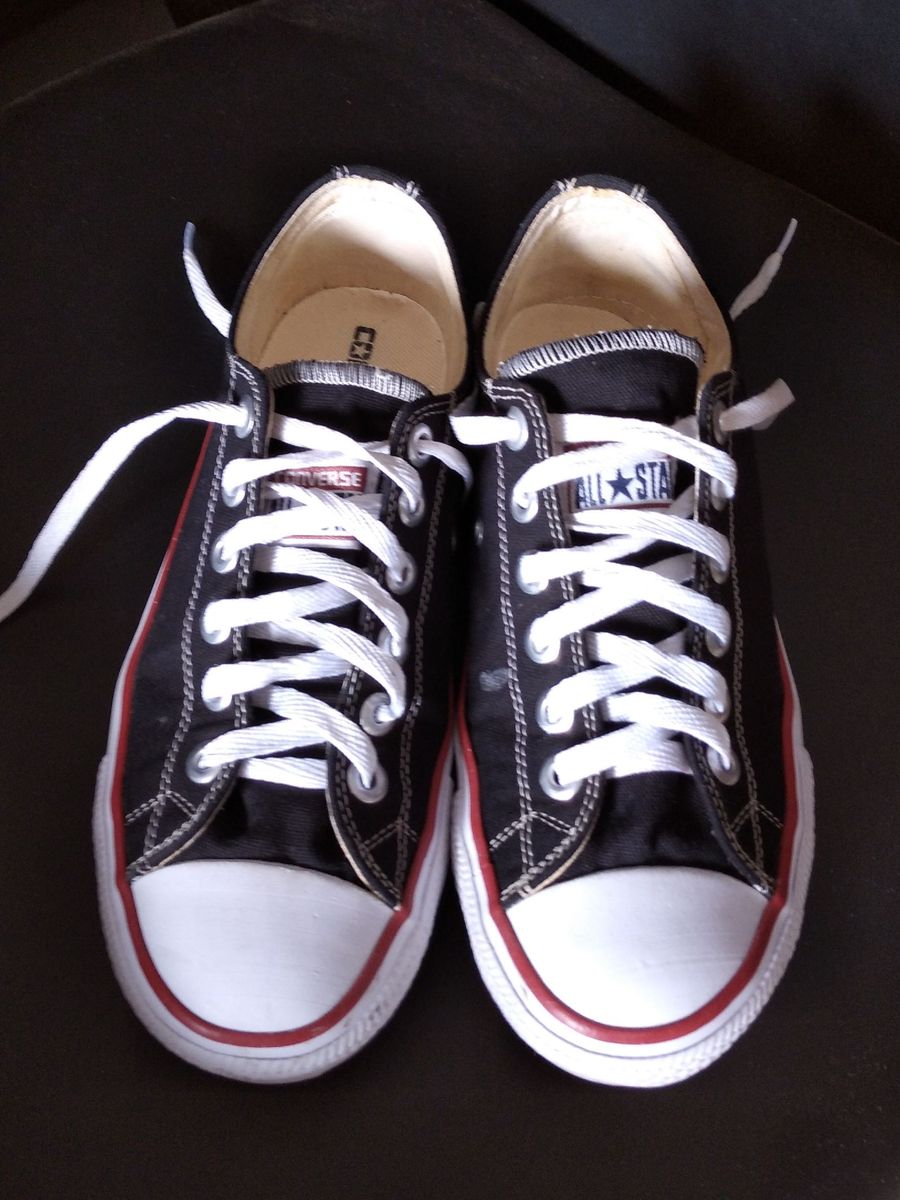 All Star Preto - Cano Alto | Tênis Feminino All Star Nunca Usado 42689769 |  enjoei