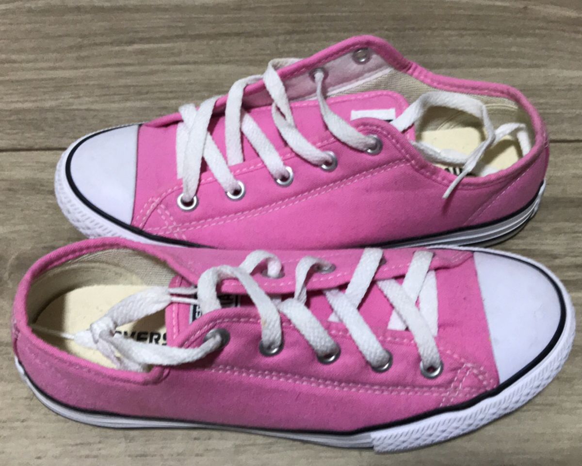 all star rosa chiclete